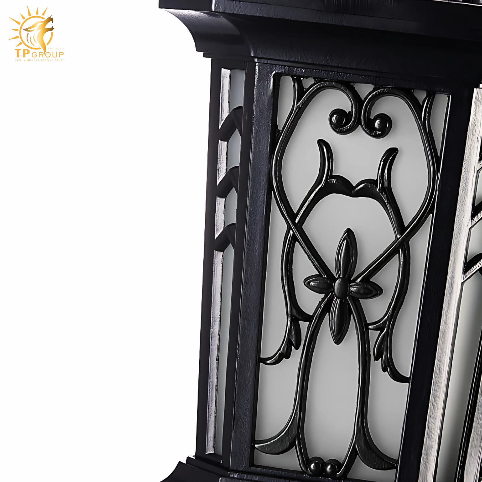 Đèn tường ngoài trời hoa văn cổ điển sang trọng AF9005 3 Đèn tường ngoài trời hoa văn cổ điển sang trọng AF9005