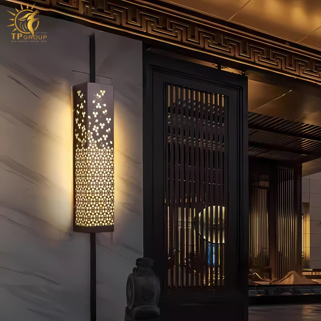 Đèn tường ngoài trời trang trí cánh hoa bay ACM328 14 Đèn tường ngoài trời trang trí cánh hoa bay ACM328