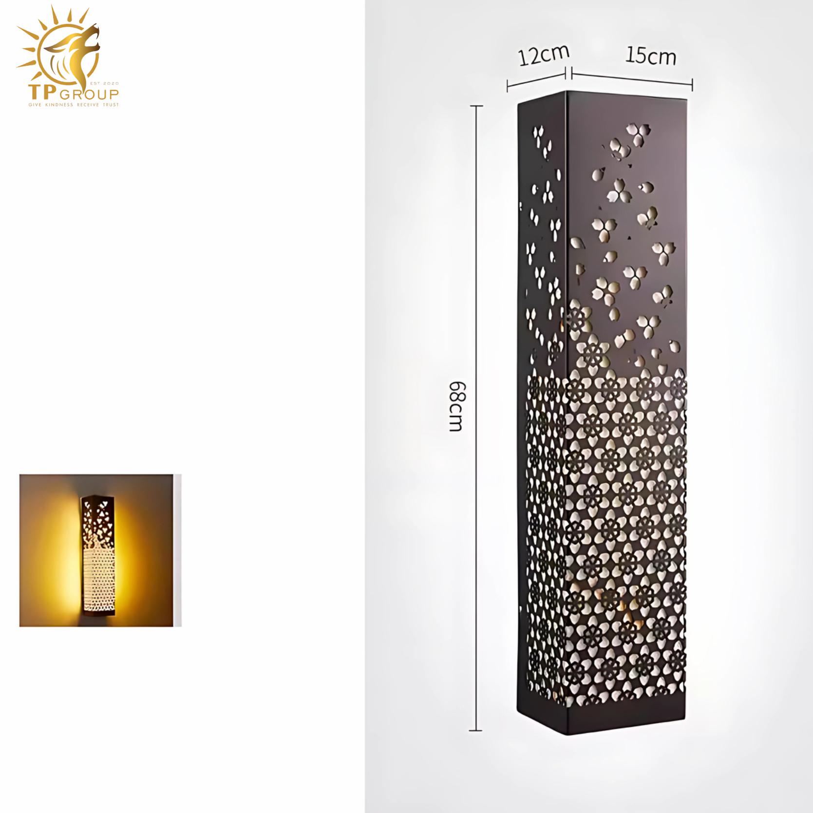 Đèn tường ngoài trời trang trí cánh hoa bay ACM328 9 Đèn tường ngoài trời trang trí cánh hoa bay ACM328 - Hình ảnh 9