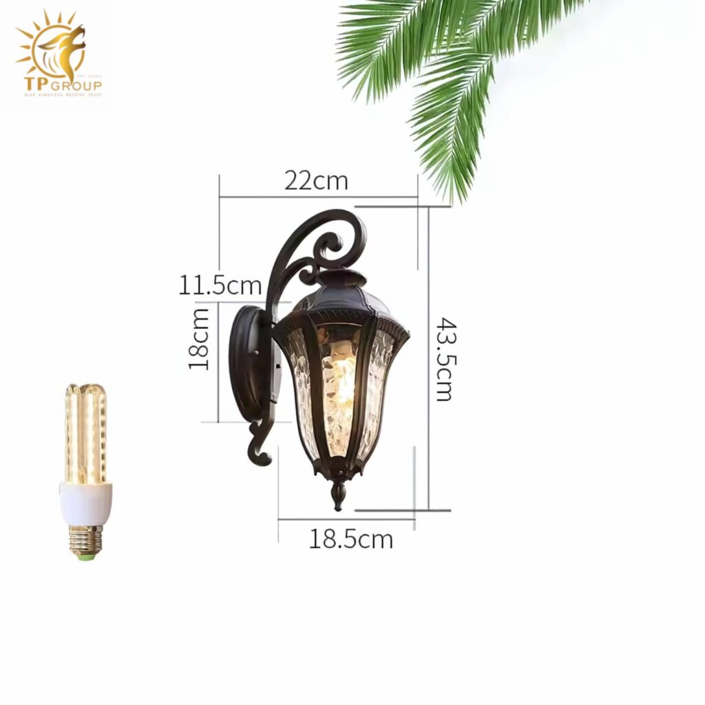 Đèn tường phong cách cổ điển năng lượng mặt trời WK6692 19 Đèn tường phong cách cổ điển năng lượng mặt trời WK6692