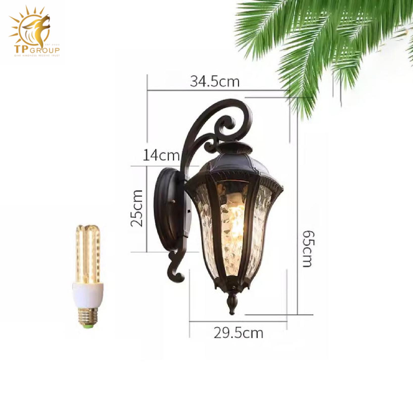 Đèn tường phong cách cổ điển năng lượng mặt trời WK6692 6 Đèn tường phong cách cổ điển năng lượng mặt trời WK6692