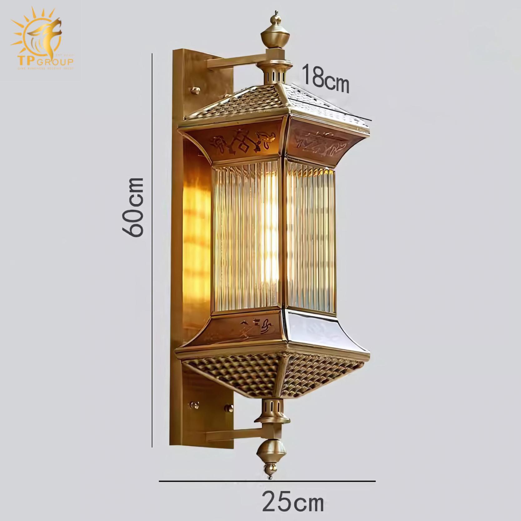 Đèn tường tân cổ điển năng lượng mặt trời TY6414 2 Đèn tường tân cổ điển năng lượng mặt trời TY6414