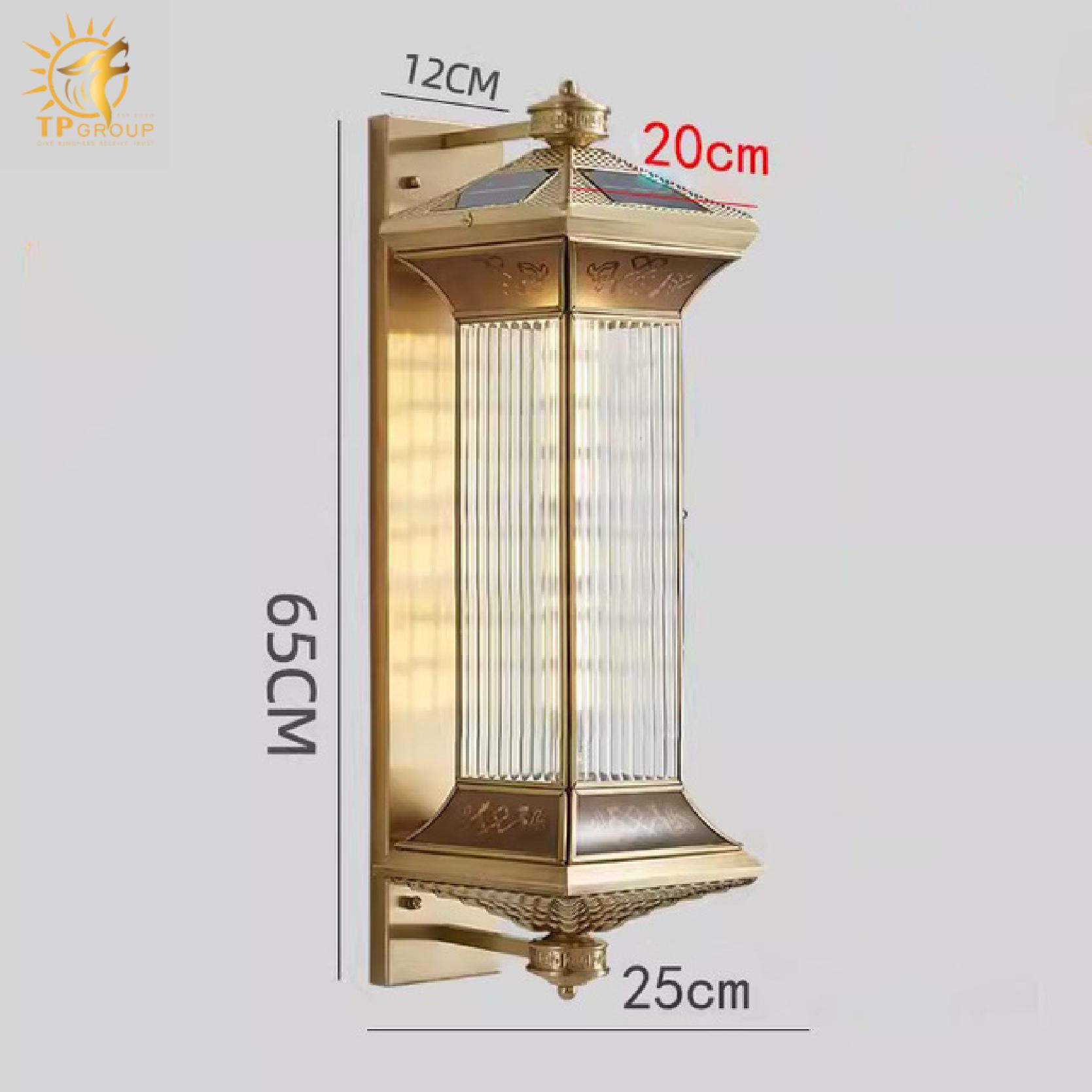 Đèn tường tân cổ điển năng lượng mặt trời TY6414 9 Đèn tường tân cổ điển năng lượng mặt trời TY6414