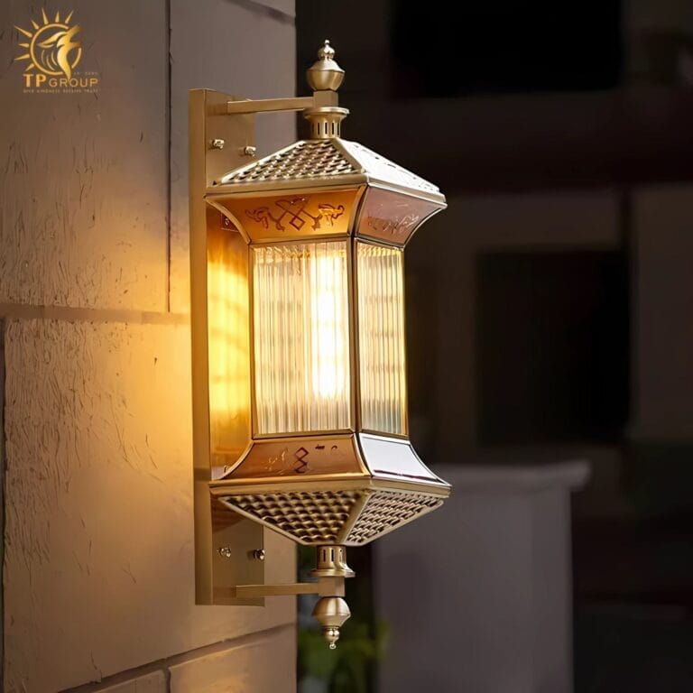 Đèn tường tân cổ điển năng lượng mặt trời TY6414