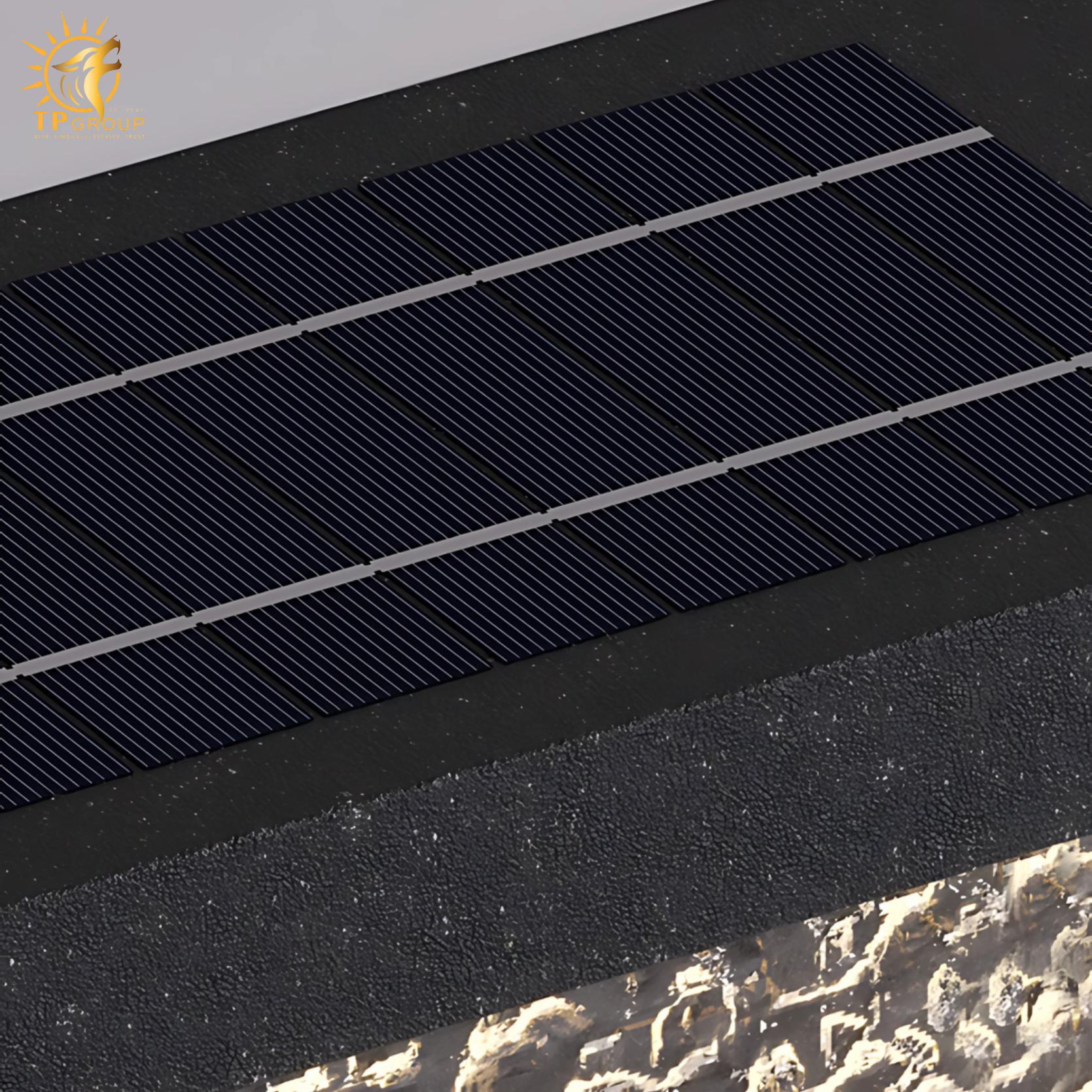 Đèn tường thác nước năng lượng mặt trời HD7401 4 Đèn tường thác nước năng lượng mặt trời HD7401