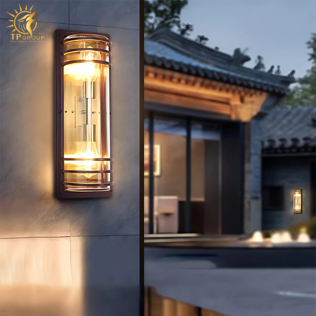 Đèn tường thủy tinh cao cấp chiếu sáng ban công HS5941 18 Đèn tường thủy tinh cao cấp chiếu sáng ban công HS5941