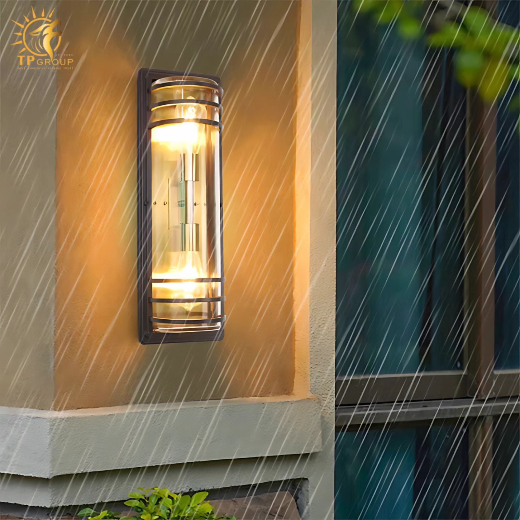 Đèn tường thủy tinh cao cấp chiếu sáng ban công HS5941 10 Đèn tường thủy tinh cao cấp chiếu sáng ban công HS5941