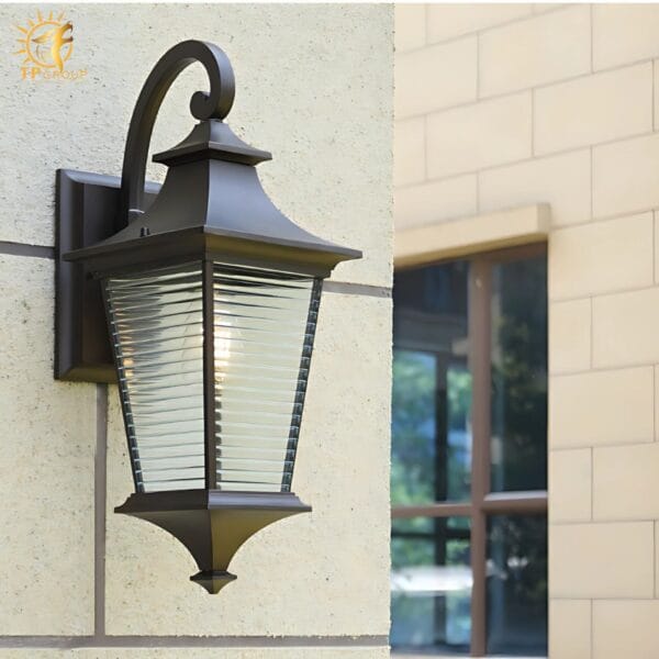 Đèn tường thủy tinh phong cách Retro WK1731 - Hình ảnh 3