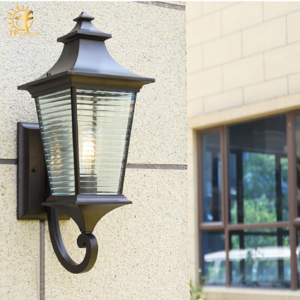 Đèn tường thủy tinh phong cách Retro WK1731