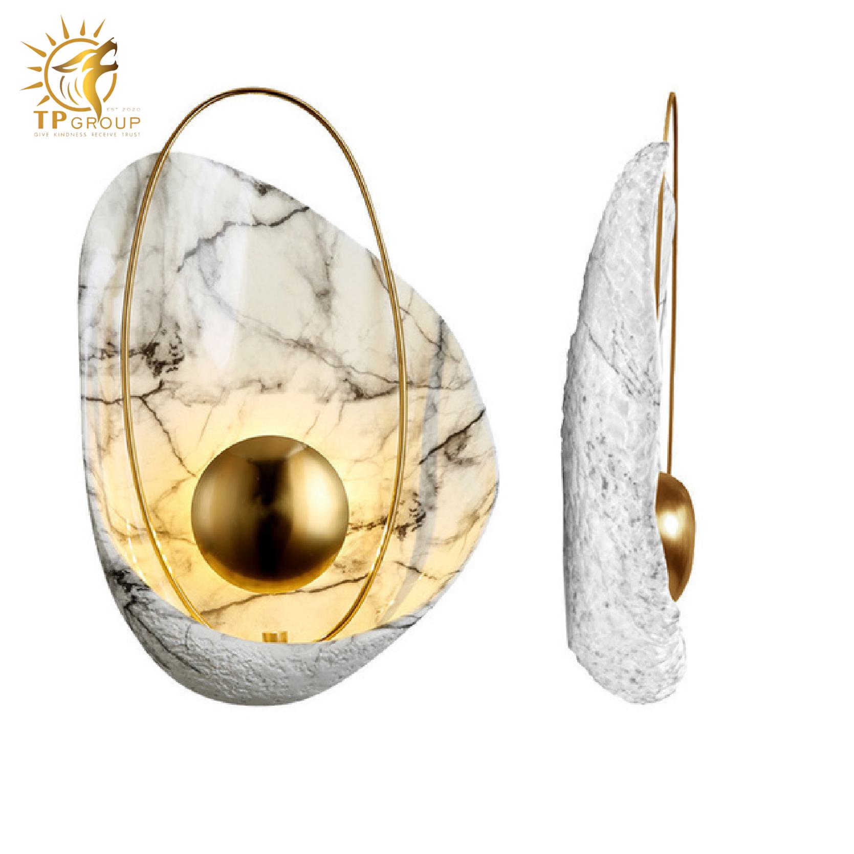 Đèn tường vỏ sò phong cách Bắc Âu sáng tạo cao cấp TPDV002 15 Đèn tường vỏ sò phong cách Bắc Âu sáng tạo cao cấp TPDV002