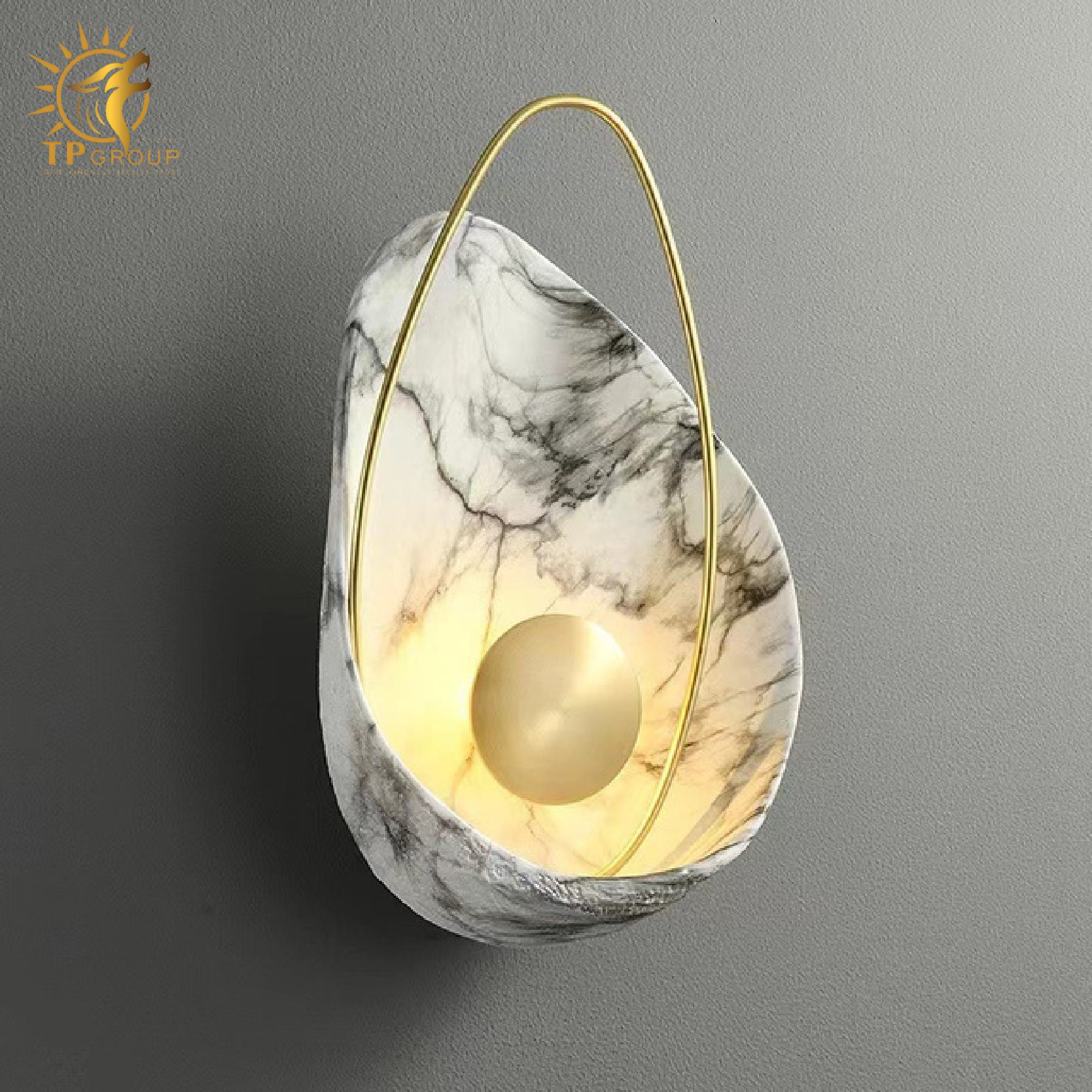 Đèn tường vỏ sò phong cách Bắc Âu sáng tạo cao cấp TPDV002 9 Đèn tường vỏ sò phong cách Bắc Âu sáng tạo cao cấp TPDV002