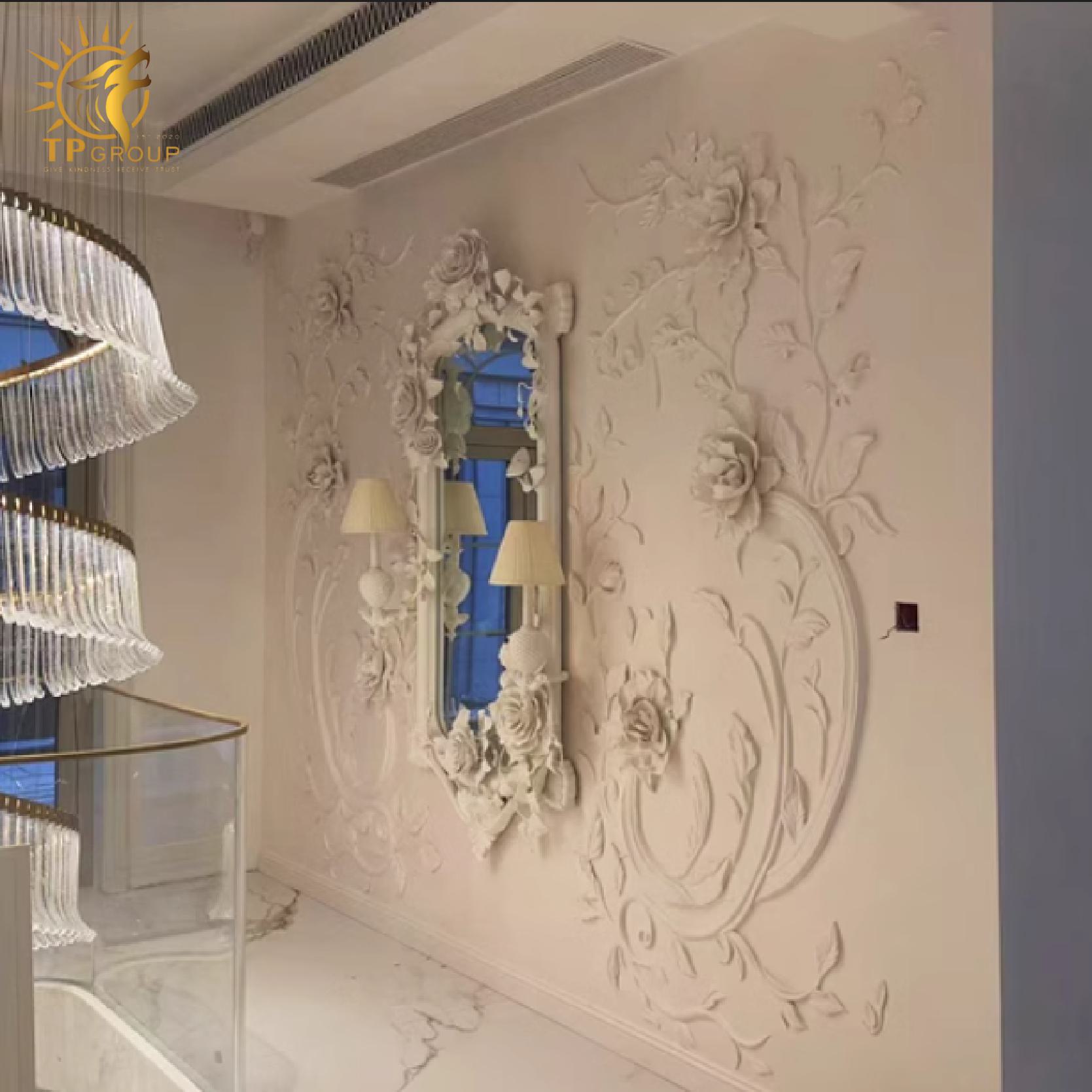 Gương Nửa Thân Chạm Khắc Kiểu Pháp TP2504 10 Gương Nửa Thân Chạm Khắc Kiểu Pháp TP2504