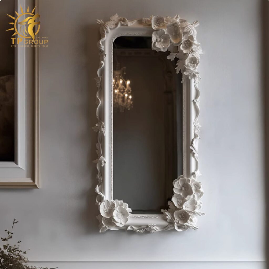 Gương Nửa Thân Chạm Khắc Kiểu Pháp TP2505 12 Gương Nửa Thân Chạm Khắc Kiểu Pháp TP2505