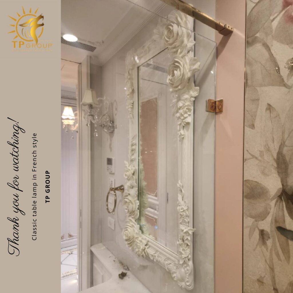 Gương Nửa Thân Chạm Khắc Kiểu Pháp TP2505 19 Gương Nửa Thân Chạm Khắc Kiểu Pháp TP2505