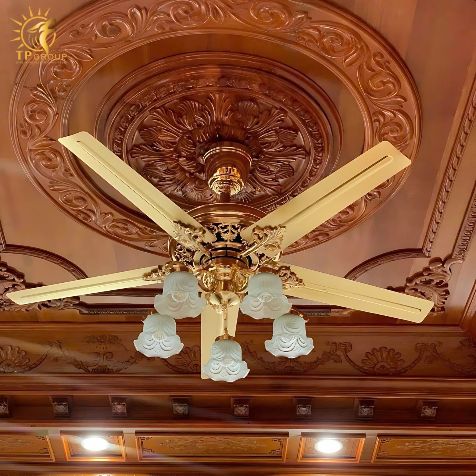 Quạt trần đèn DCT FAN 137 6 Quạt trần đèn DCT FAN 137