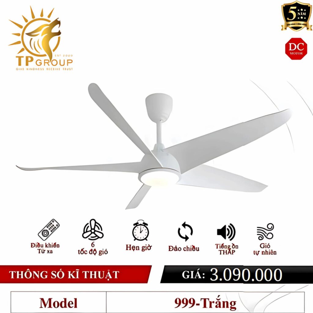 Quạt trần FERGUS 999 23 Quạt trần FERGUS 999