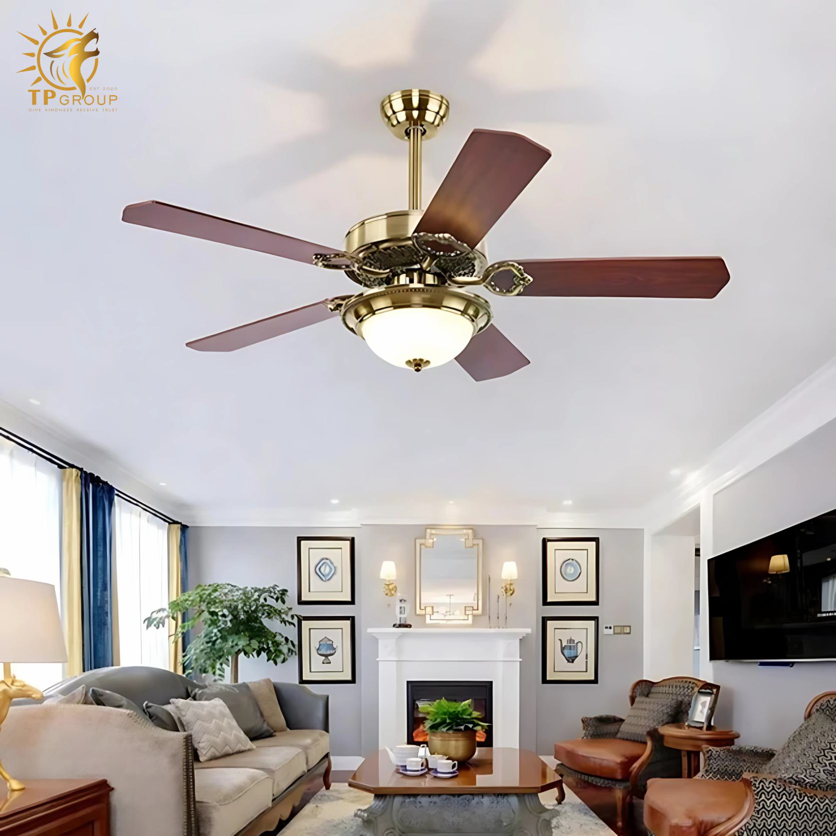 Quạt trần DCT FAN 121 4 Quạt trần DCT FAN 121