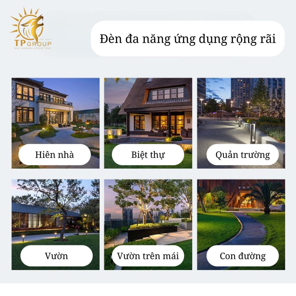 Đèn nấm sân vườn năng lượng mặt trời SL-GGD2806 7 Đèn nấm sân vườn năng lượng mặt trời SL-GGD2806