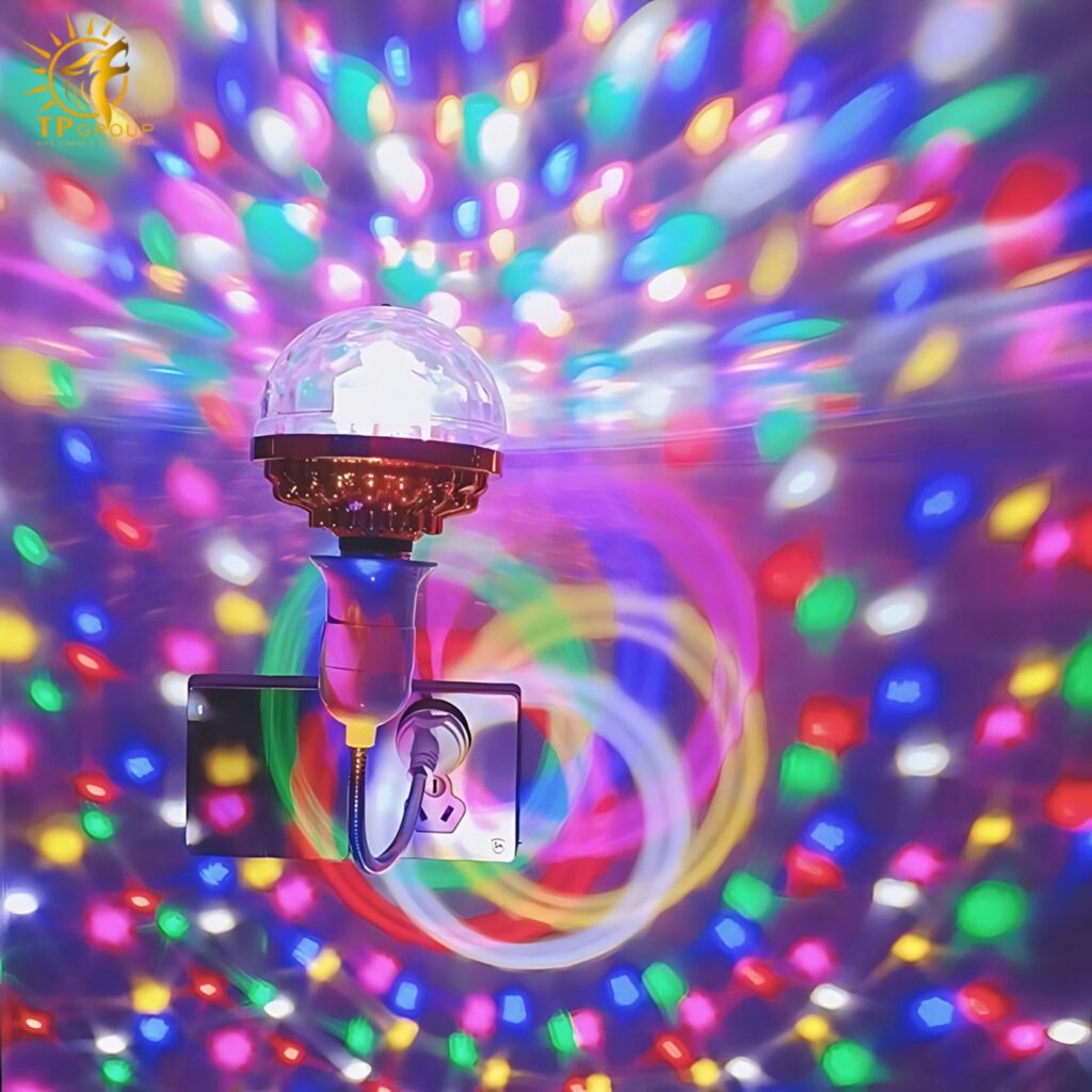 LED Disco Ball E27 (Gold Edition) 8 LED Disco Ball E27 (Gold Edition)