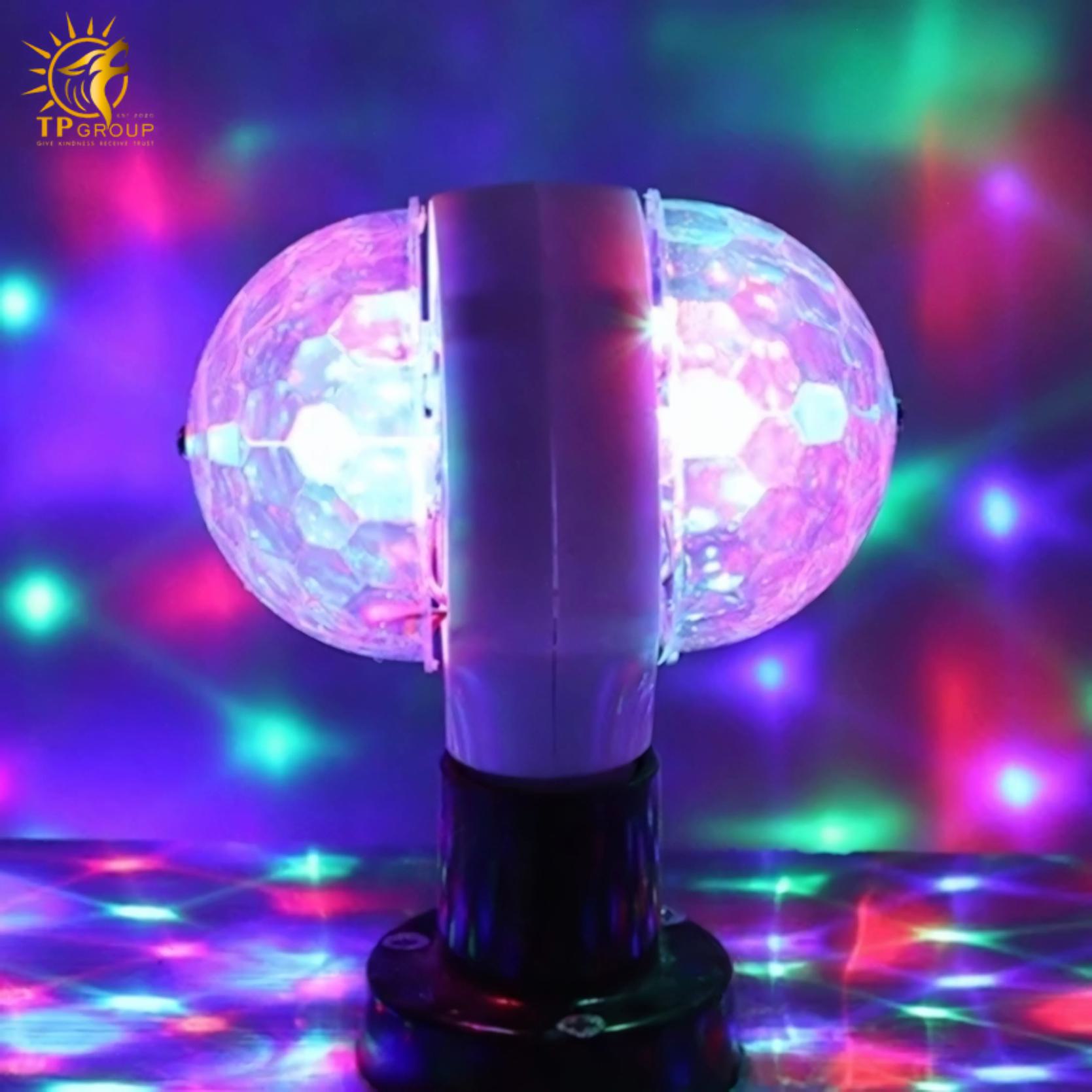 Đèn LED Magic Ball Light 2 đầu xoay 2 Đèn LED Magic Ball Light 2 đầu xoay