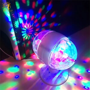Đèn LED Magic Ball Light 2 đầu xoay