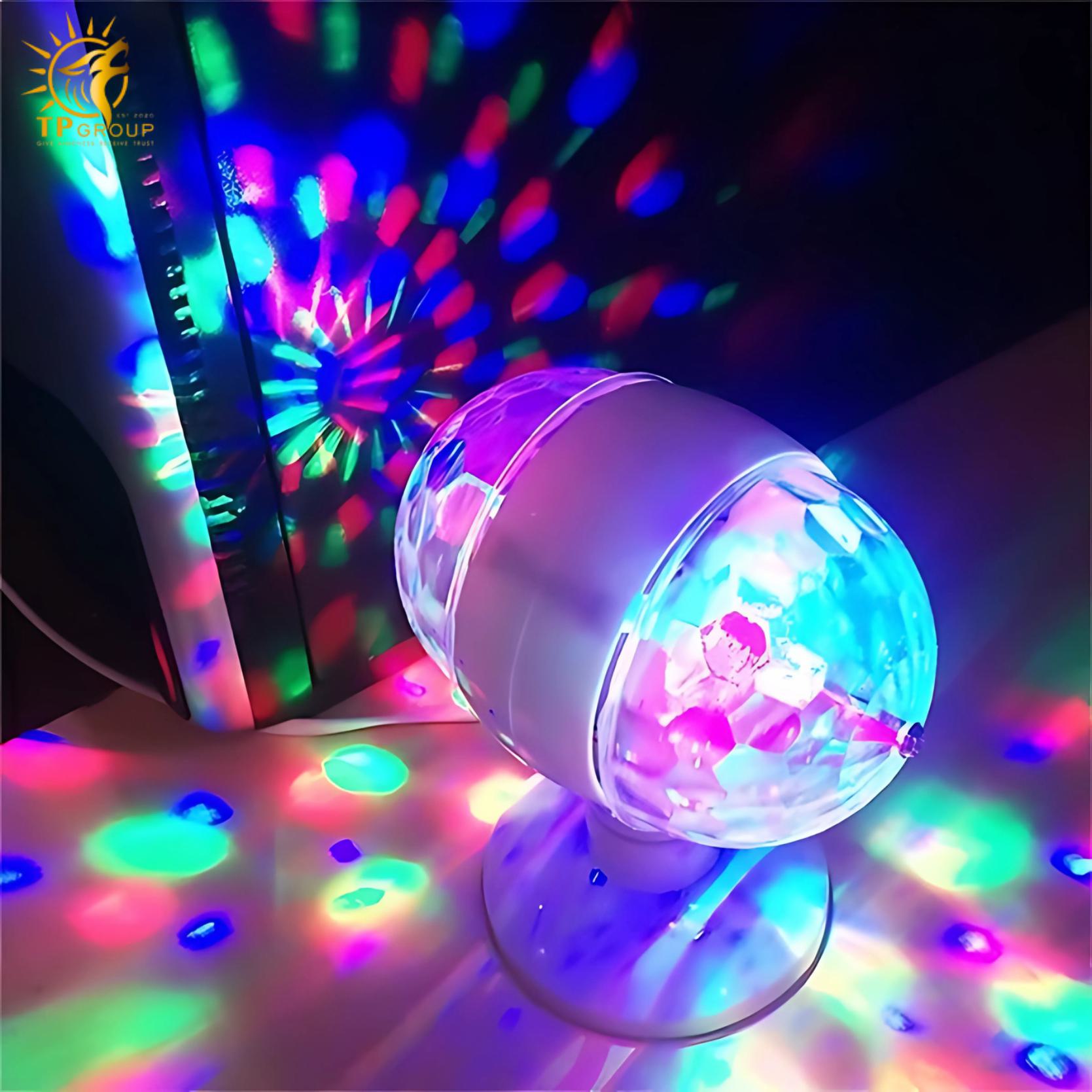 Đèn LED Magic Ball Light 2 đầu xoay