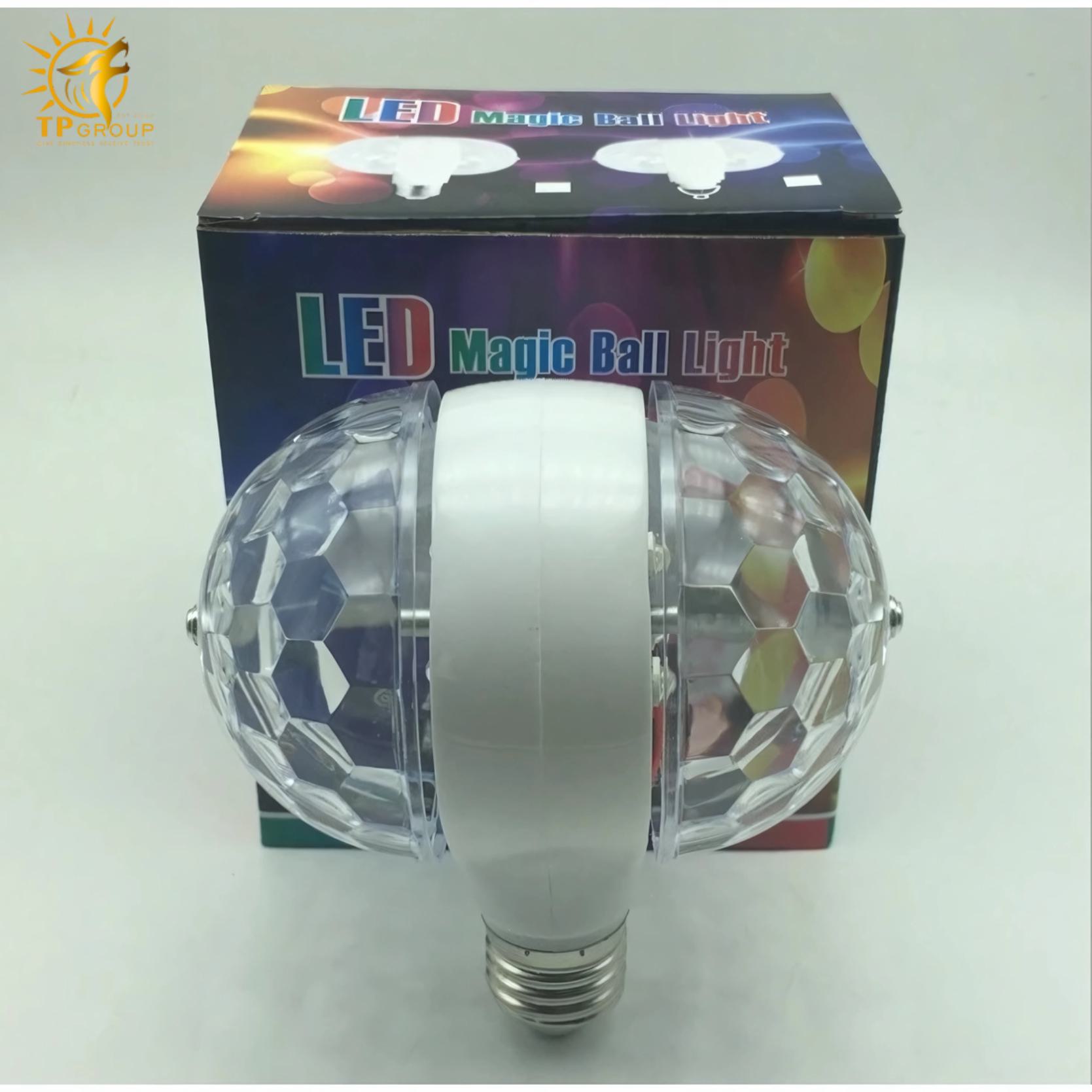 Đèn LED Magic Ball Light 2 đầu xoay 4 Đèn LED Magic Ball Light 2 đầu xoay