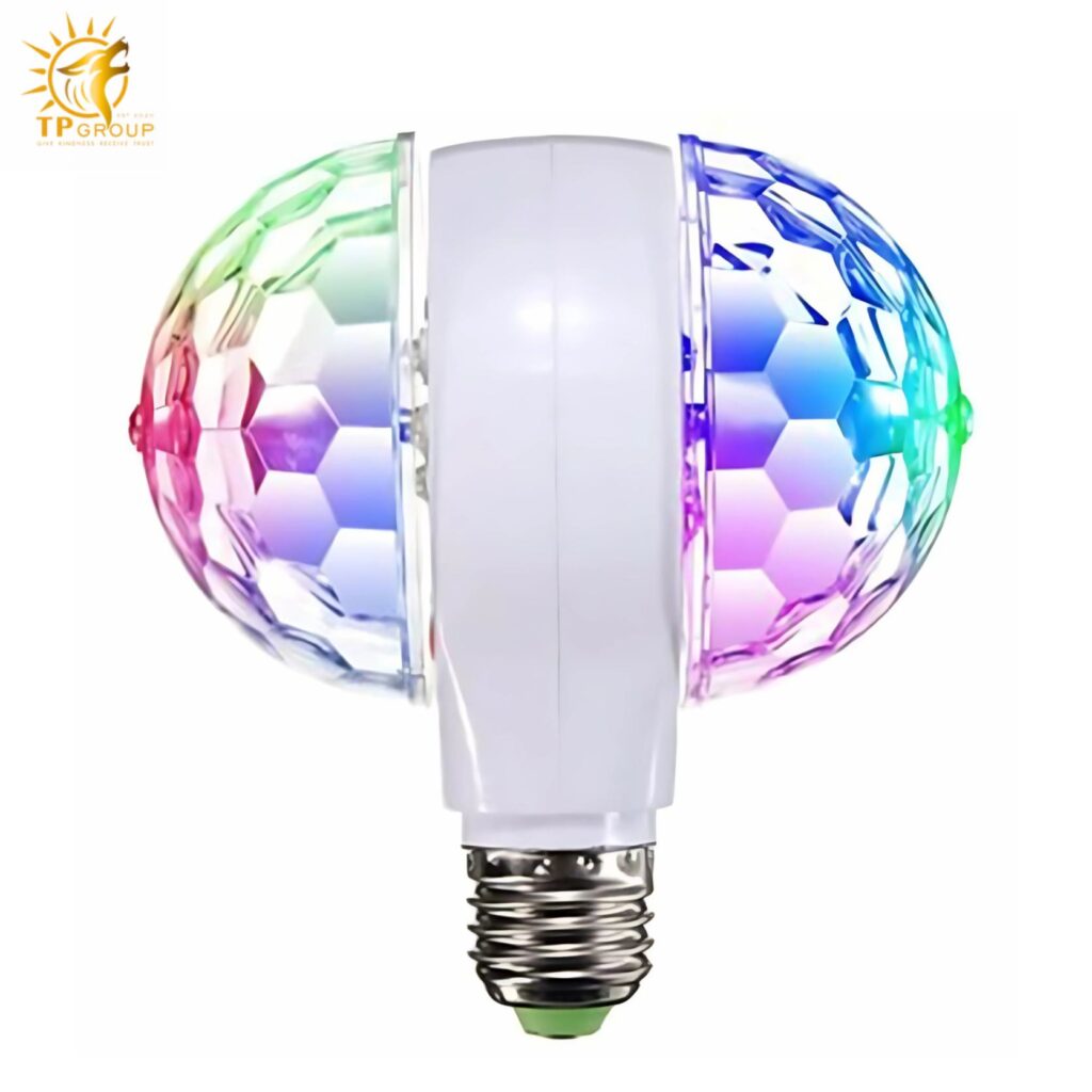 Đèn LED Magic Ball Light 2 đầu xoay 11 Đèn LED Magic Ball Light 2 đầu xoay