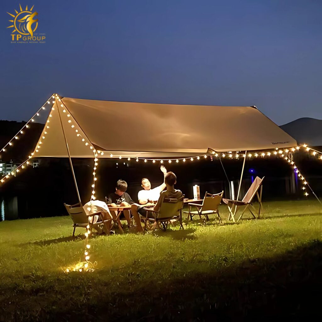 Dây đèn LED trang trí cắm trại ngoài trời DC001 11 Dây đèn LED trang trí cắm trại ngoài trời DC001