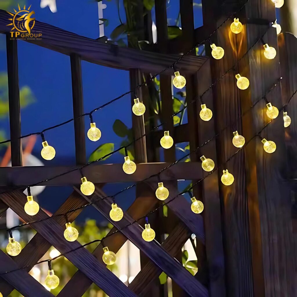 Dây đèn LED trang trí cắm trại ngoài trời DC001 10 Dây đèn LED trang trí cắm trại ngoài trời DC001
