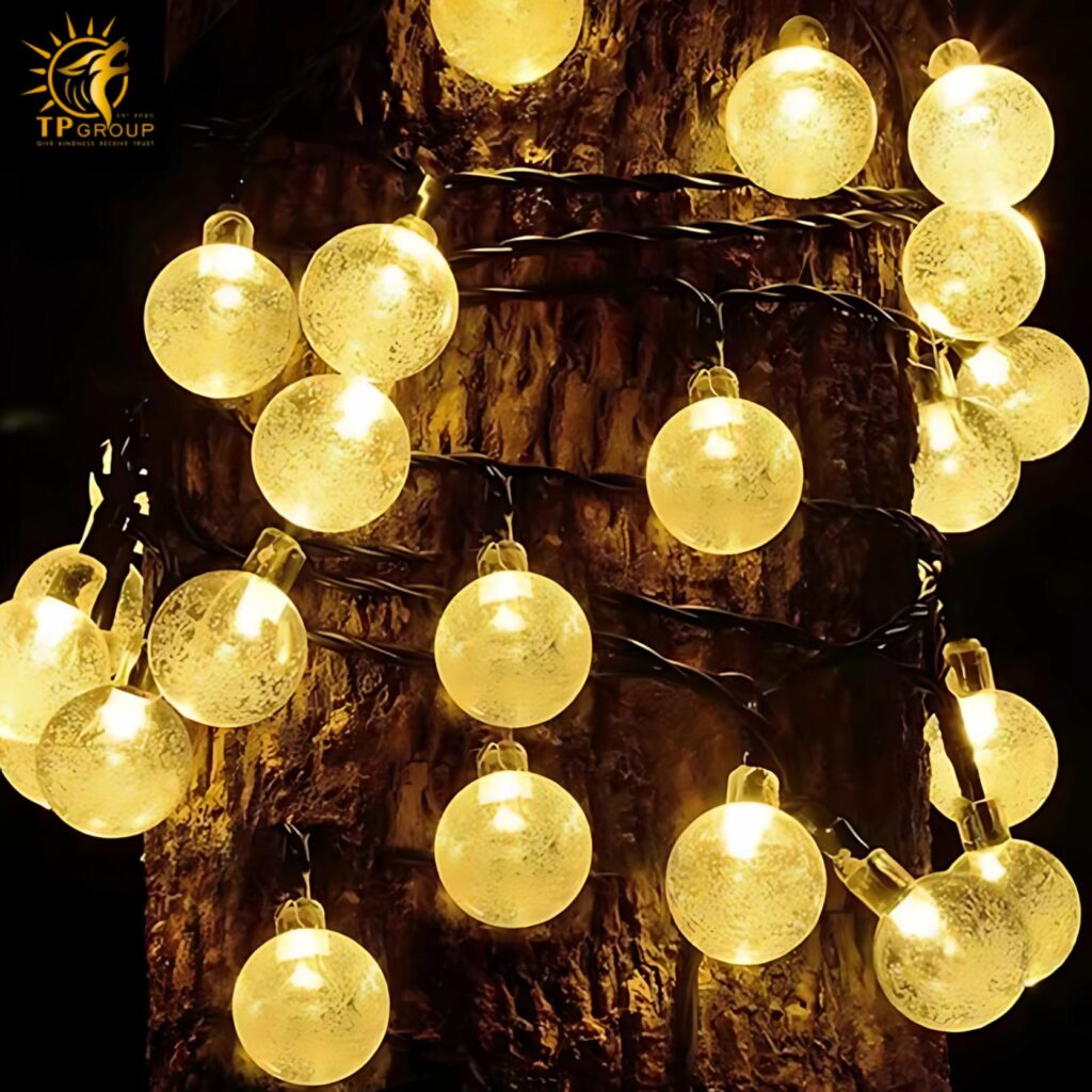 Dây đèn LED trang trí cắm trại ngoài trời DC001 8 Dây đèn LED trang trí cắm trại ngoài trời DC001