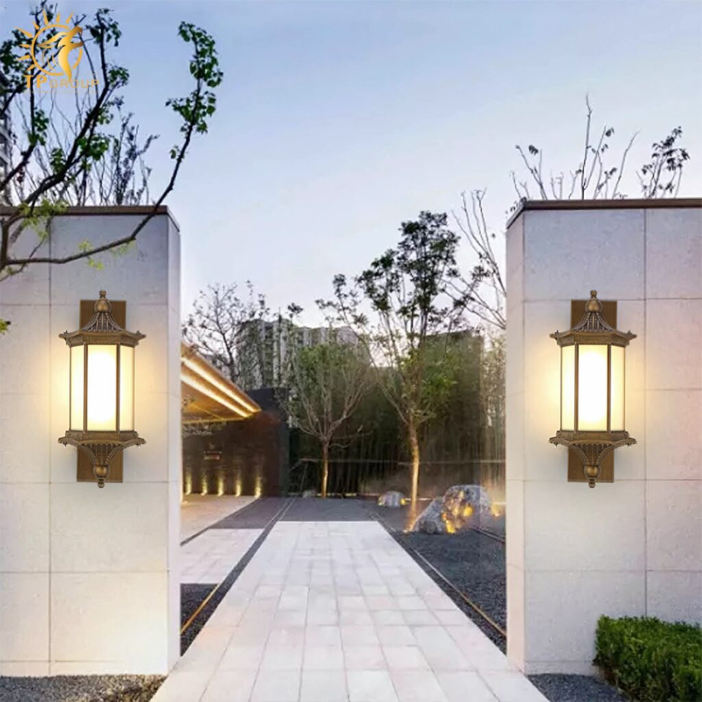 Đèn Led cổ điển gắn tường ngoài trời YDX404 7 Đèn Led cổ điển gắn tường ngoài trời YDX404