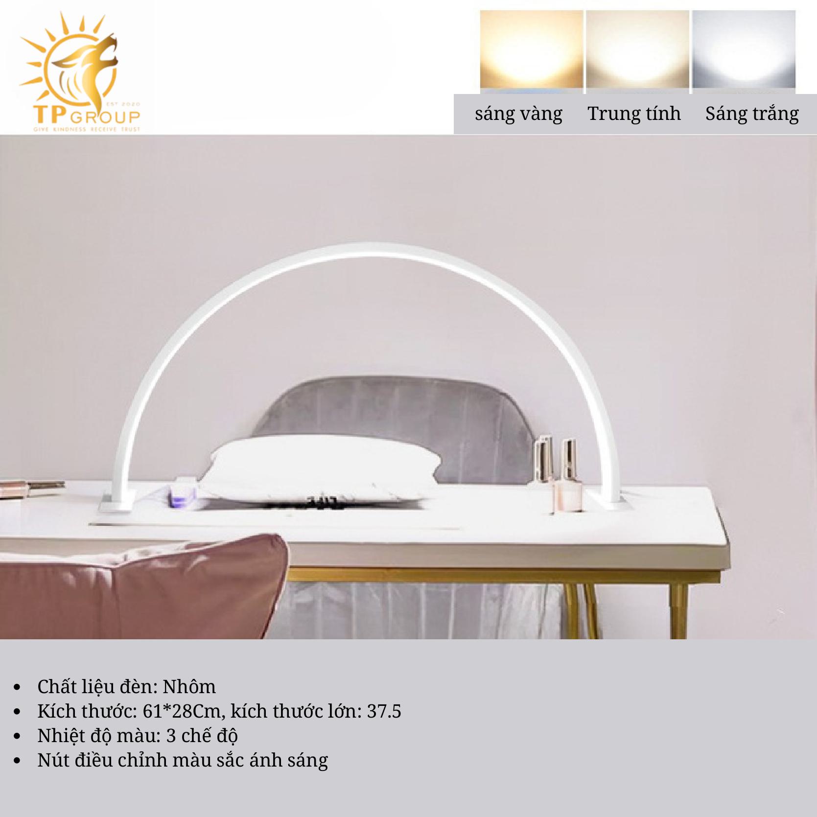 Đèn bàn làm việc làm đẹp móng tay hình bán nguyệt hình chữ U bảo vệ mắt TPDB002 6 Đèn bàn làm việc làm đẹp móng tay hình bán nguyệt hình chữ U bảo vệ mắt TPDB002