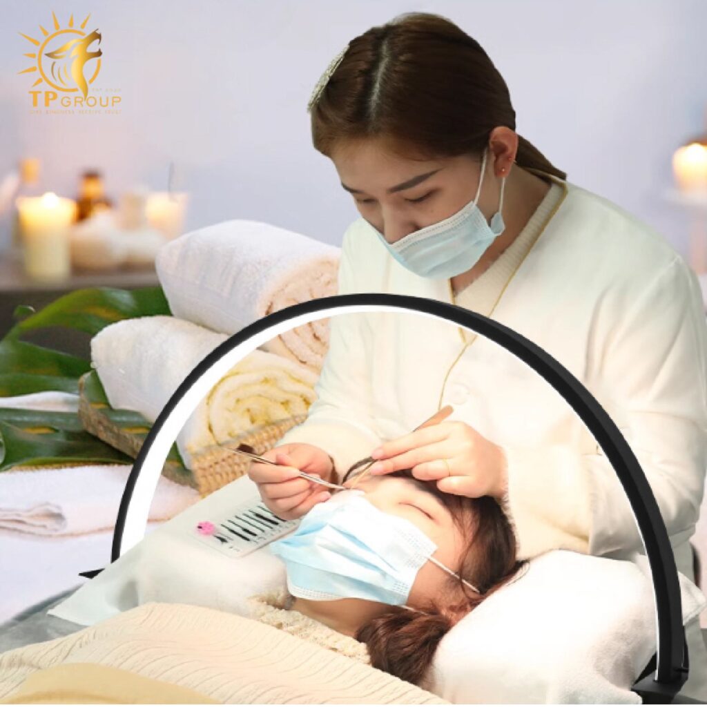 Đèn bàn làm việc làm đẹp móng tay hình bán nguyệt hình chữ U bảo vệ mắt TPDB002 11 Đèn bàn làm việc làm đẹp móng tay hình bán nguyệt hình chữ U bảo vệ mắt TPDB002