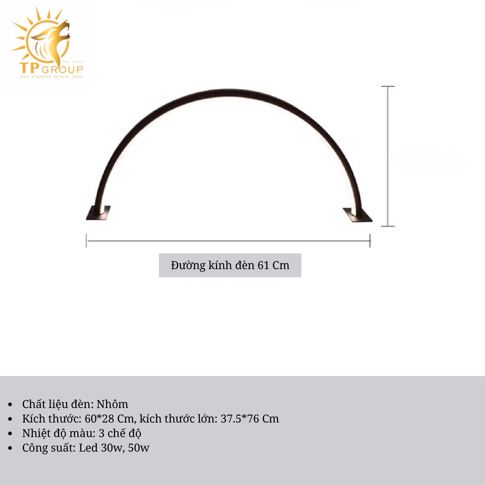 Đèn bàn làm việc làm đẹp móng tay hình bán nguyệt hình chữ U bảo vệ mắt TPDB002 7 Đèn bàn làm việc làm đẹp móng tay hình bán nguyệt hình chữ U bảo vệ mắt TPDB002