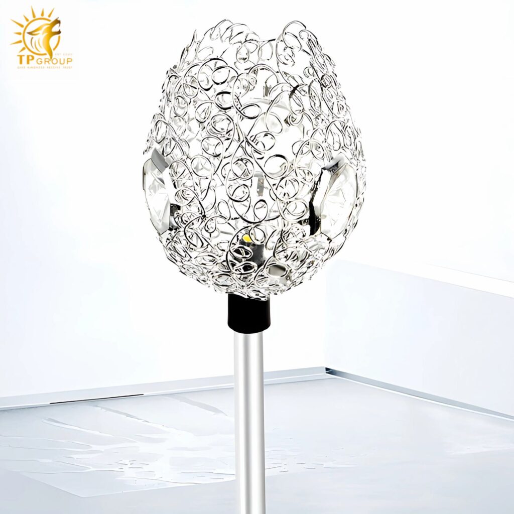 Đèn cắm cỏ hoa tulip trang trí tiểu cảnh FC6421 10 Đèn cắm cỏ hoa tulip trang trí tiểu cảnh FC6421