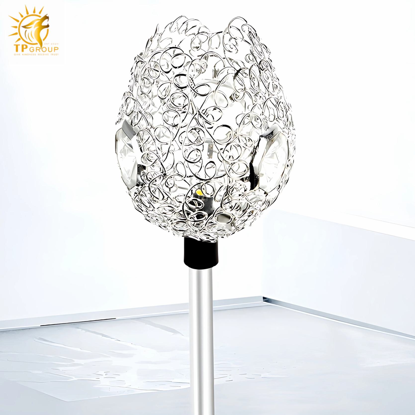 Đèn cắm cỏ hoa tulip trang trí tiểu cảnh FC6421 4 Đèn cắm cỏ hoa tulip trang trí tiểu cảnh FC6421