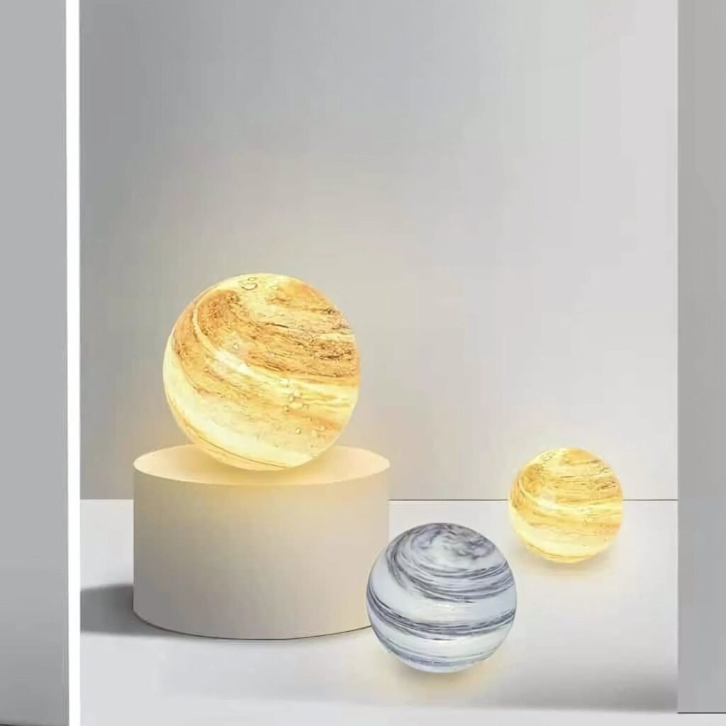 Đèn cắm cỏ trang trí mô hình tiểu hành tinh KE0224 20 Đèn cắm cỏ trang trí mô hình tiểu hành tinh KE0224