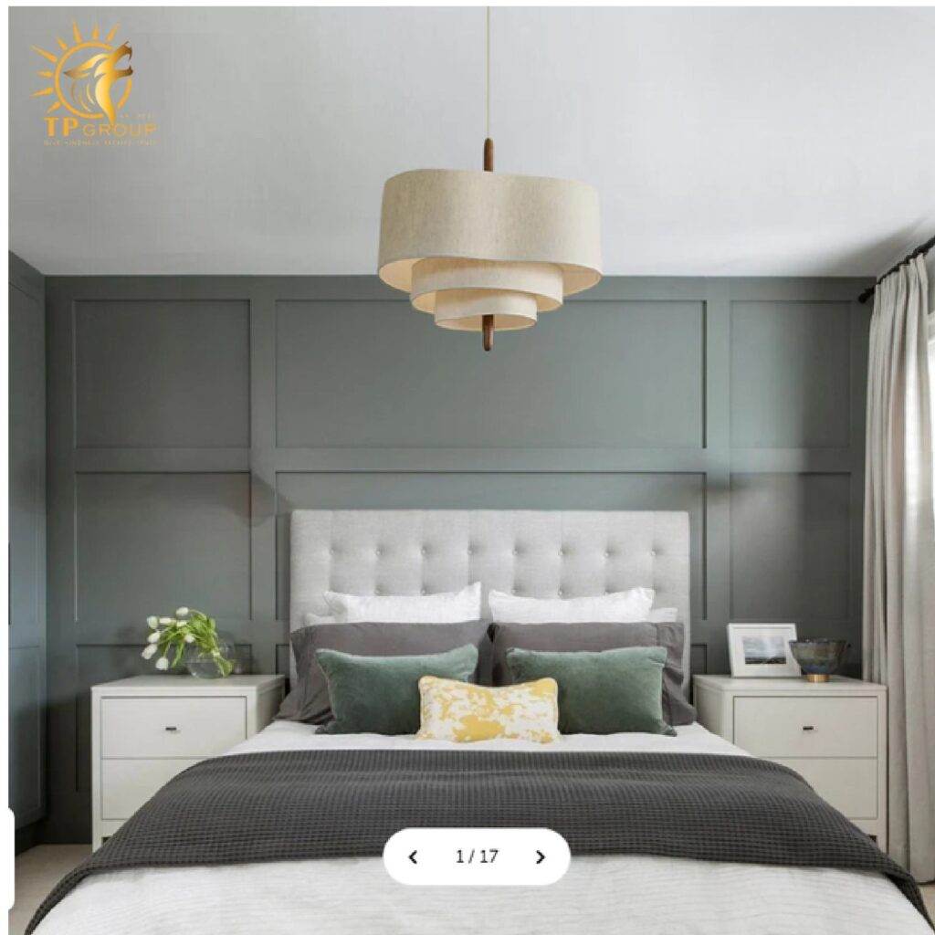 Đèn chính phòng khách thời trung cổ của Pháp, đèn phòng ngủ nhà hàng TPDT006