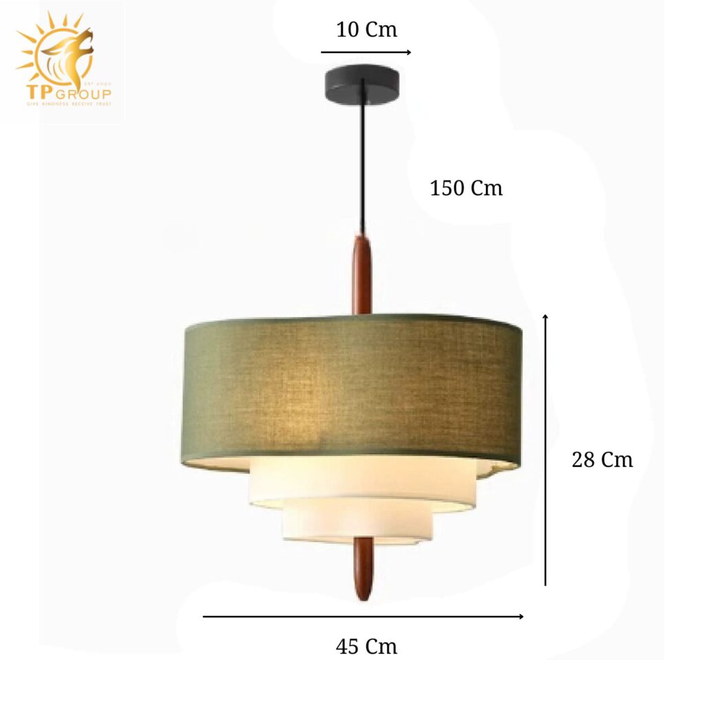 Đèn chính phòng khách thời trung cổ của Pháp, đèn phòng ngủ nhà hàng TPDT006