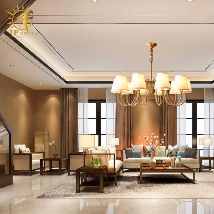 Đèn chùm TP8203/8 3 Đèn chùm TP82038