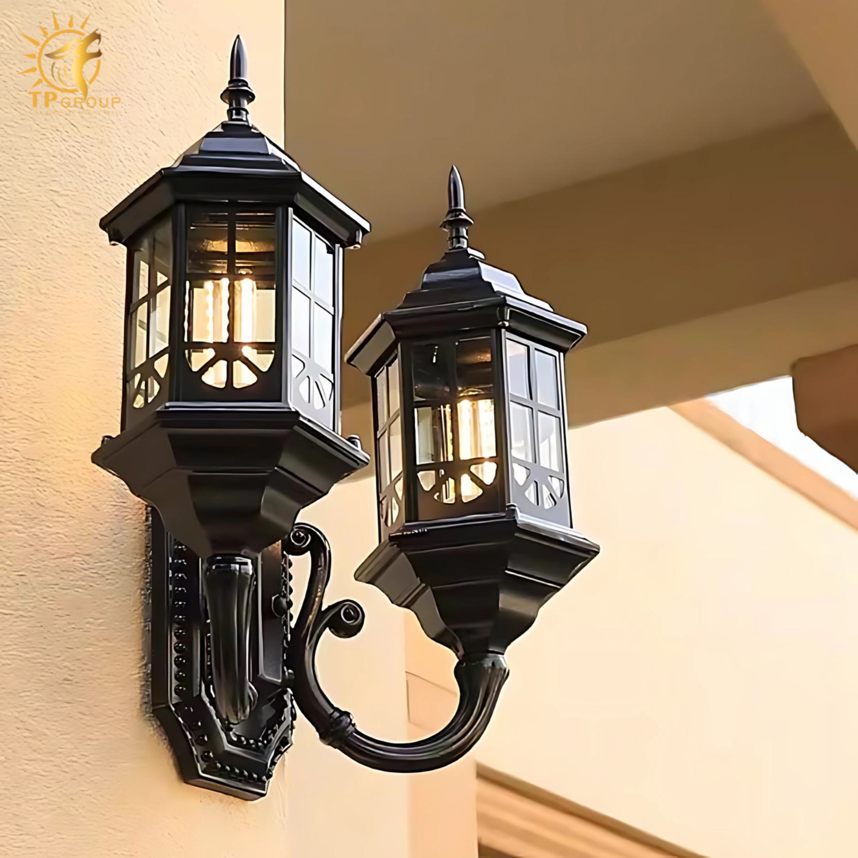 Đèn gắn tường đôi kiểu dáng cổ kính sang trọng WK6689