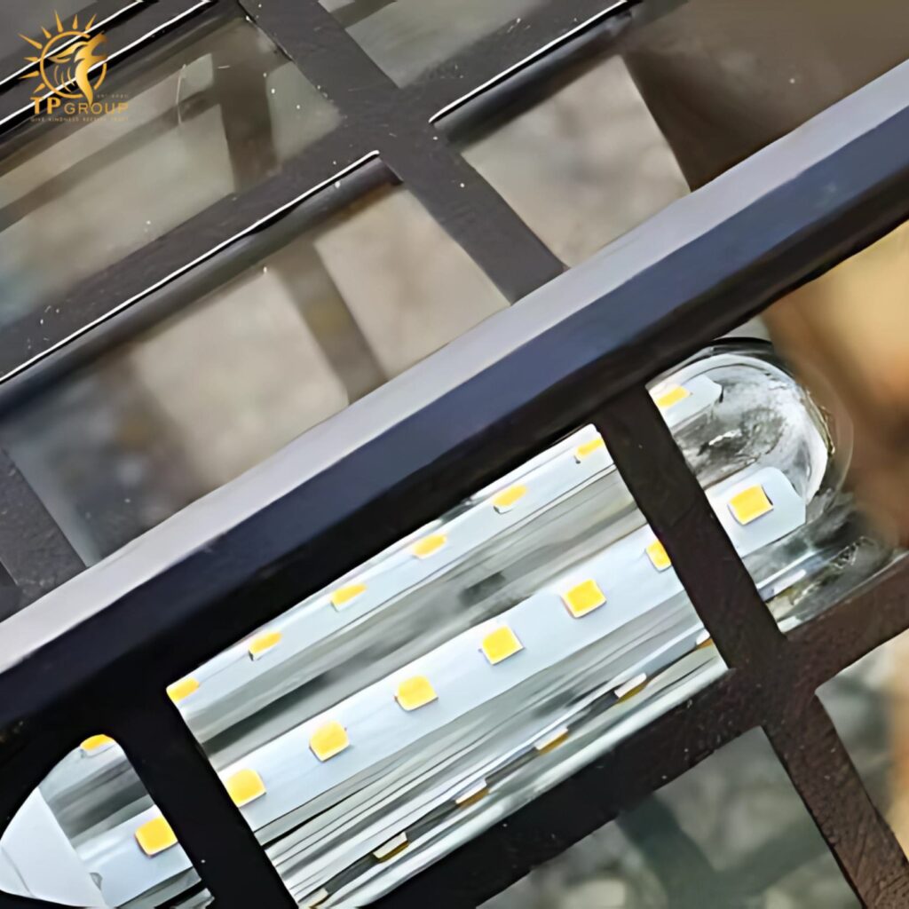 Đèn gắn tường đôi kiểu dáng cổ kính sang trọng WK6689