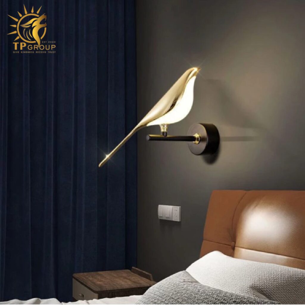 Đèn gắn tường hình chim hiện đại V835 15 Đèn gắn tường hình chim hiện đại V835