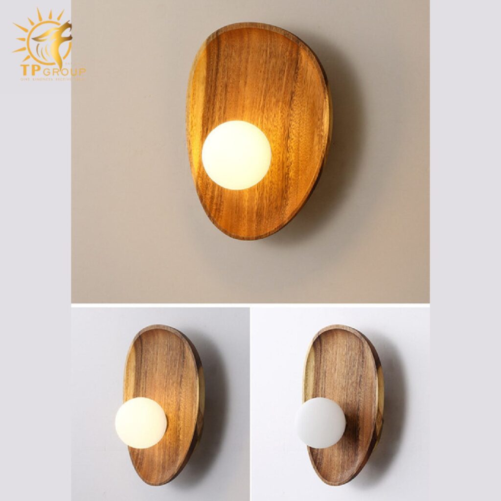 Đèn gỗ nguyên khối wabi-sabi đơn giản TPDV010 19 Đèn gỗ nguyên khối wabi-sabi đơn giản TPDV010