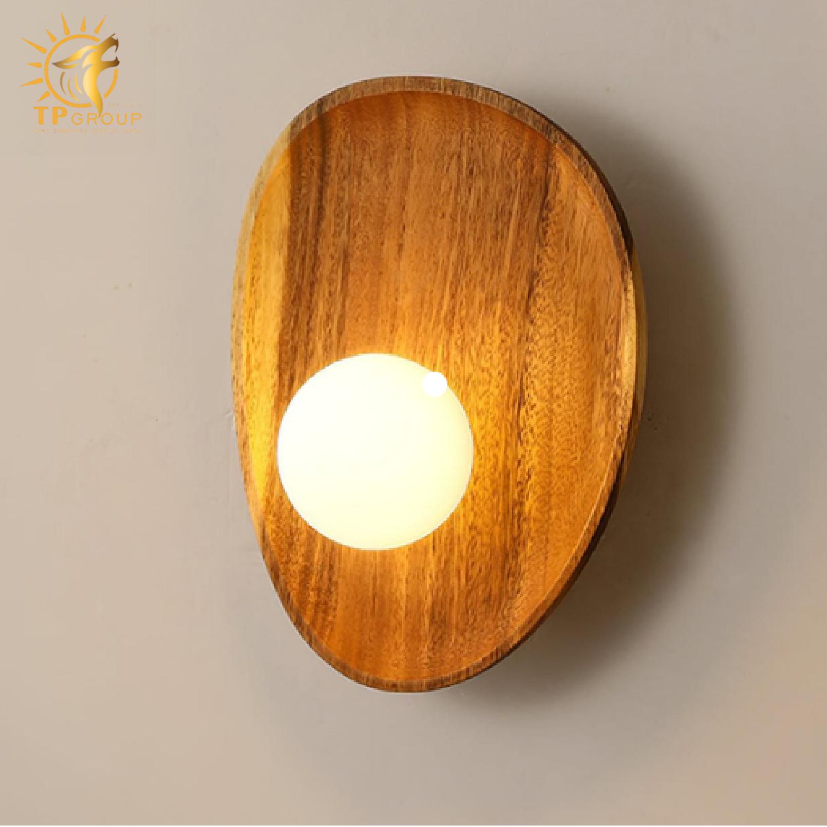 Đèn gỗ nguyên khối wabi-sabi đơn giản TPDV010 5 Đèn gỗ nguyên khối wabi-sabi đơn giản TPDV010