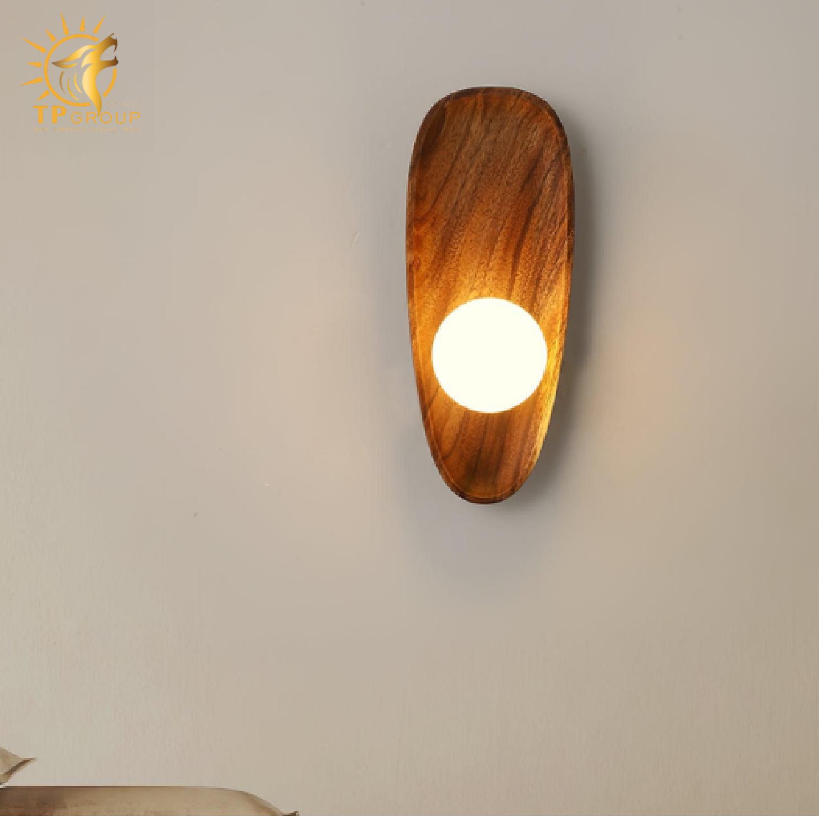 Đèn gỗ nguyên khối wabi-sabi đơn giản TPDV010 6 Đèn gỗ nguyên khối wabi-sabi đơn giản TPDV010