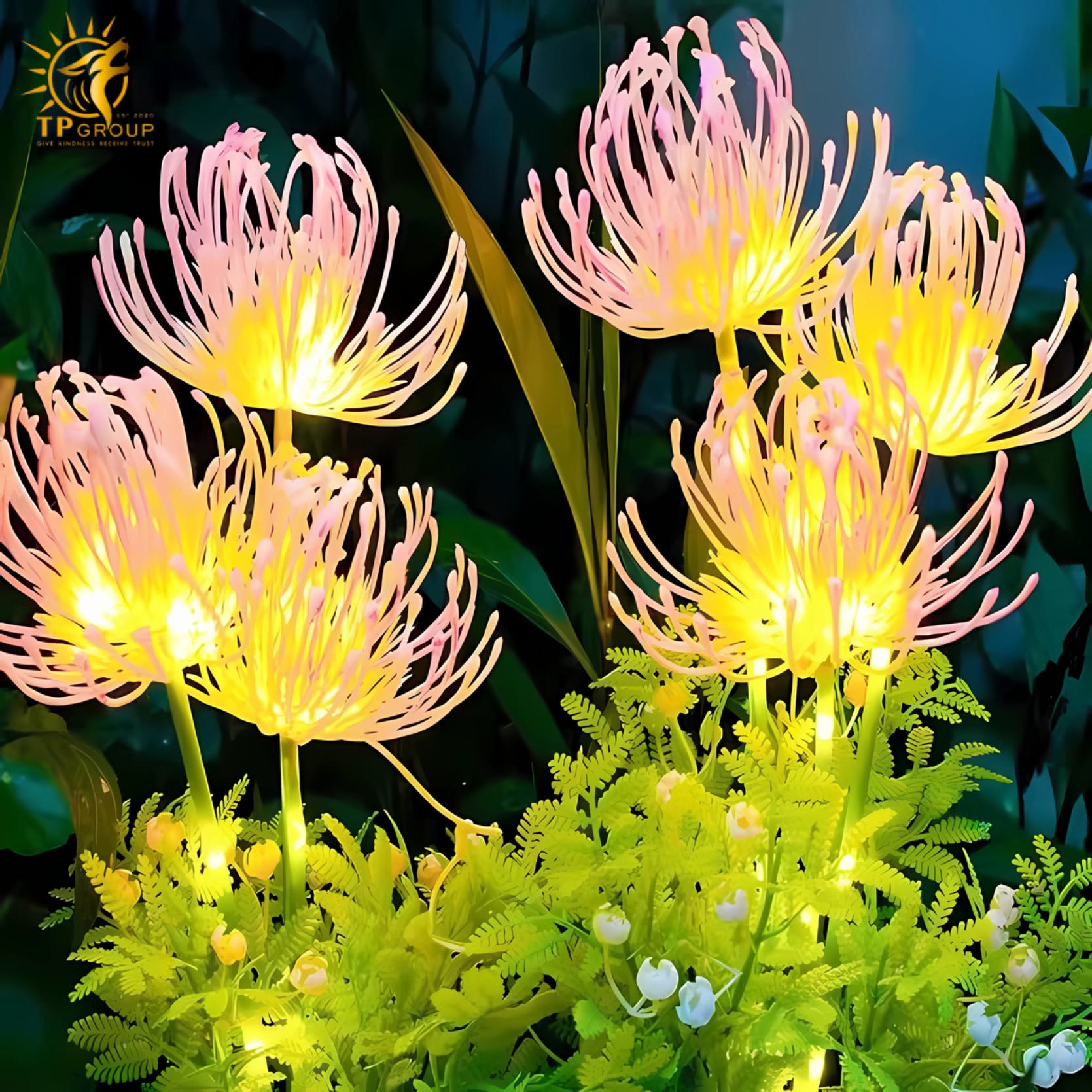 Đèn hoa thảo đường san hô năng lượng mặt trời LT7502 3 Đèn hoa thảo đường san hô năng lượng mặt trời LT7502