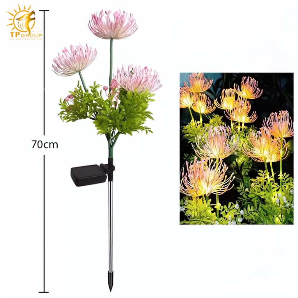 Đèn hoa thảo đường san hô năng lượng mặt trời LT7502 9 Đèn hoa thảo đường san hô năng lượng mặt trời LT7502