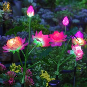 Đèn led ngoài trời hoa sen sáng tạo DZ0484
